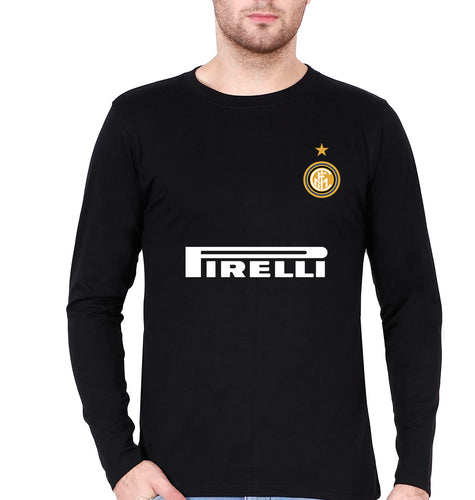 Inter Milan 2021-22 Full Sleeves T-Shirt for Men-Black-Ektarfa.online