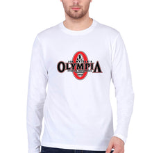 Load image into Gallery viewer, Olympia weekend Full Sleeves T-Shirt for Men-S(38 Inches)-White-Ektarfa.online
