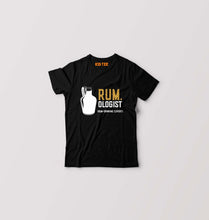 Load image into Gallery viewer, Rum Kids T-Shirt for Boy/Girl-Black-Ektarfa.online
