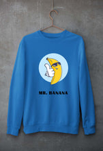 Load image into Gallery viewer, Banana Unisex Sweatshirt for Men/Women-S(40 Inches)-Royal Blue-Ektarfa.online
