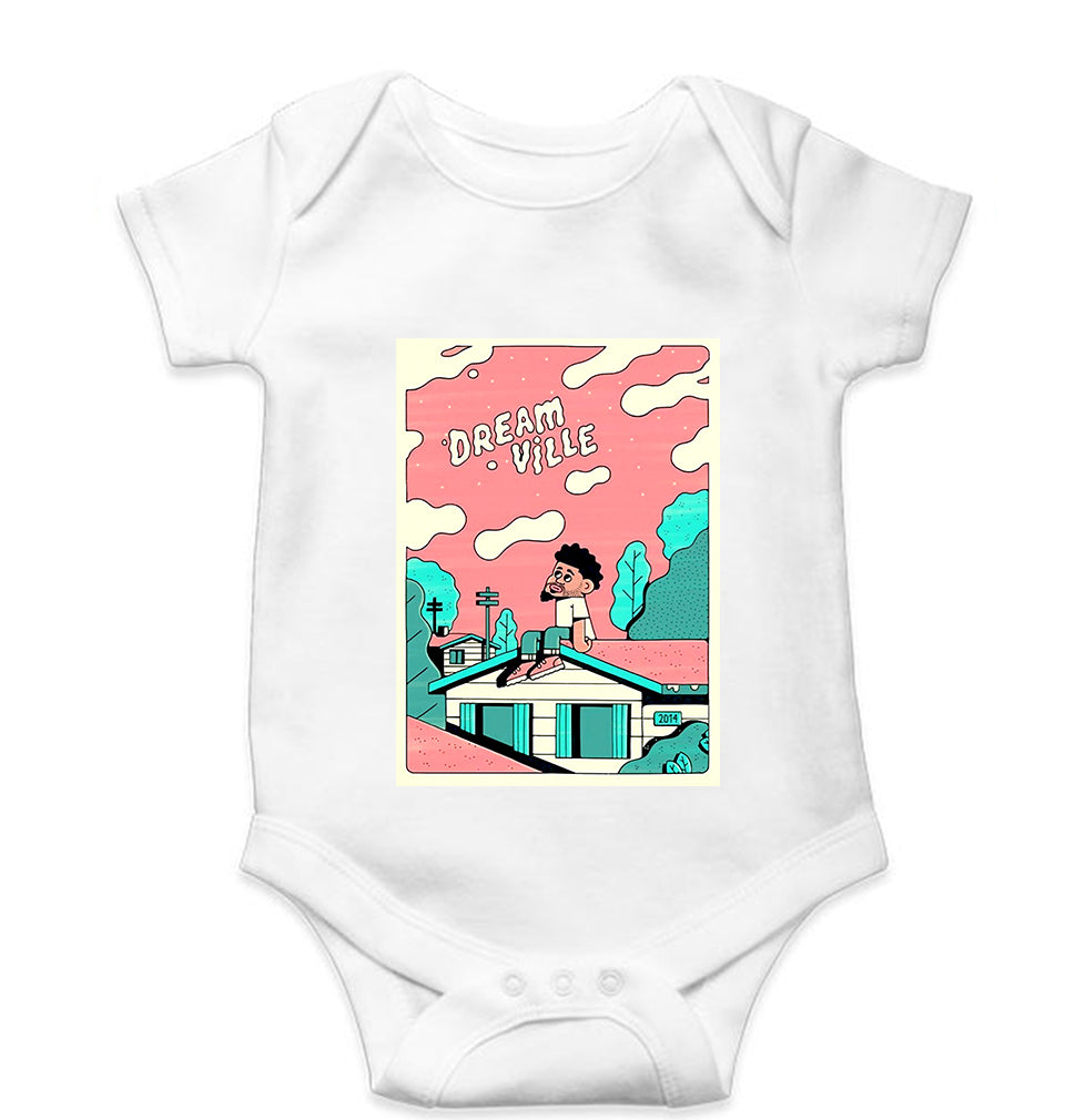 J. Cole Kids Romper For Baby Boy/Girl-White-Ektarfa.online