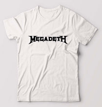 Load image into Gallery viewer, Megadeth T-Shirt for Men-S(38 Inches)-White-Ektarfa.online

