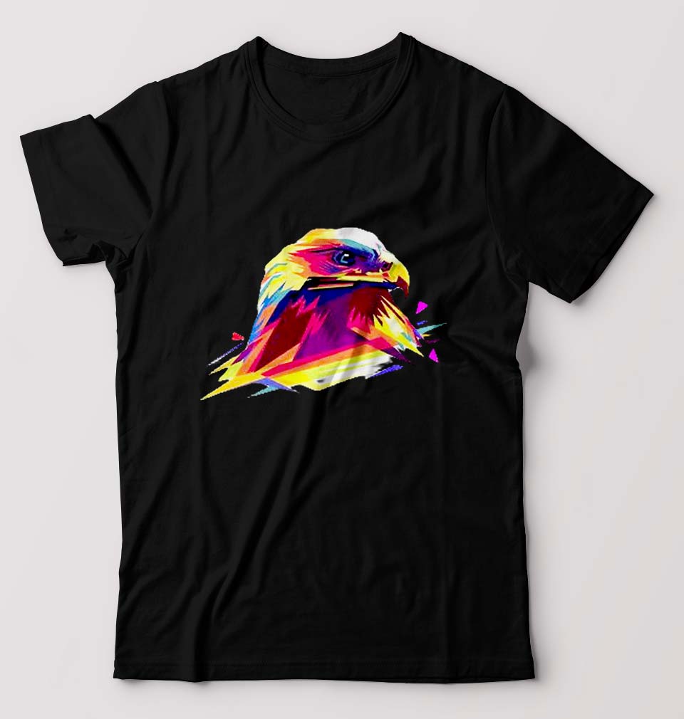 Eagle T-Shirt for Men-Black-Ektarfa.online