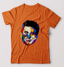 Load image into Gallery viewer, Sachin Tendulkar T-Shirt for Men-Orange-Ektarfa.online
