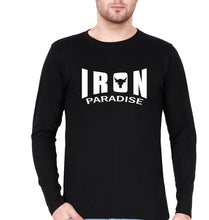 Load image into Gallery viewer, Iron Paradise Full Sleeves T-Shirt for Men-Black-Ektarfa.online
