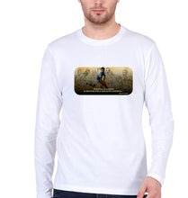 Load image into Gallery viewer, Dhyan Chand Full Sleeves T-Shirt for Men-White-Ektarfa.online
