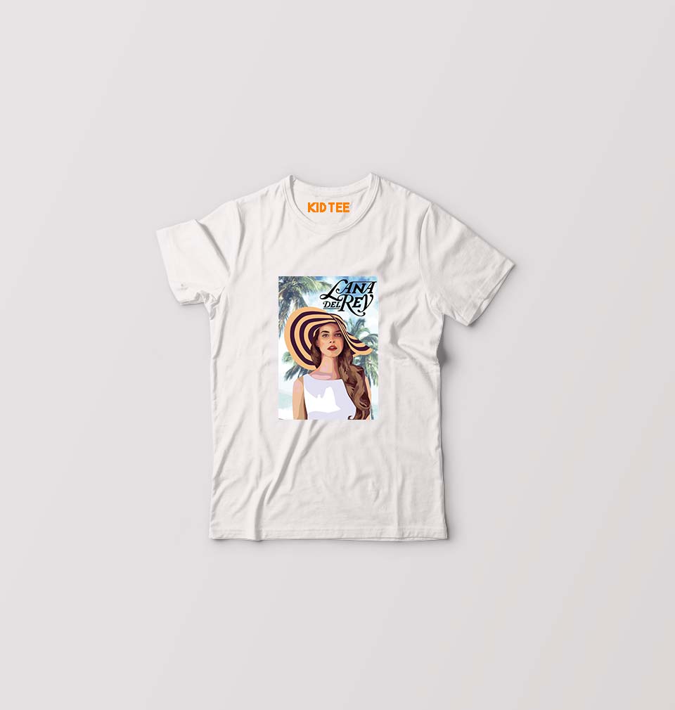 Lana Del Rey Kids T-Shirt for Boy/Girl-0-1 Year(20 Inches)-White-Ektarfa.online