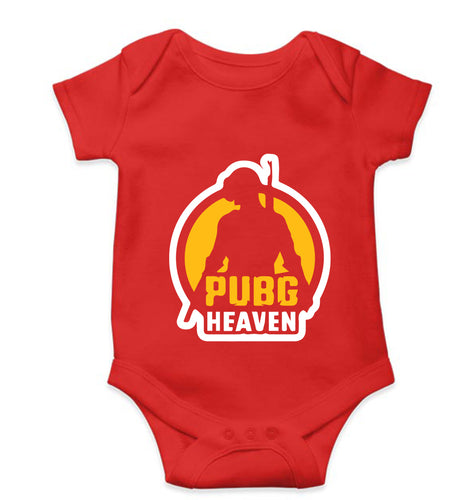 PUBG Pubg Heaven Kids Romper Kids Romper For Baby Boy/Girl-RED-Ektarfa.online