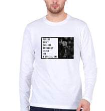 Load image into Gallery viewer, José Mourinho Full Sleeves T-Shirt for Men-White-Ektarfa.online
