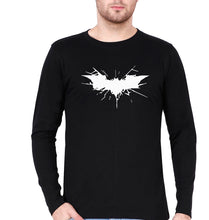 Load image into Gallery viewer, Batman Superhero Full Sleeves T-Shirt for Men-Black-Ektarfa.online
