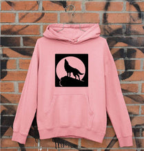 Load image into Gallery viewer, Wolf Unisex Hoodie for Men/Women-S(40 Inches)-Light Pink-Ektarfa.online
