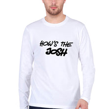 Load image into Gallery viewer, How&#39;s The Josh Full Sleeves T-Shirt for Men-White-Ektarfa.online
