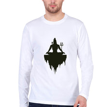 Load image into Gallery viewer, Mahakal Mahadev Bholenath Shiva Shivji Full Sleeves T-Shirt for Men-White-Ektarfa.online
