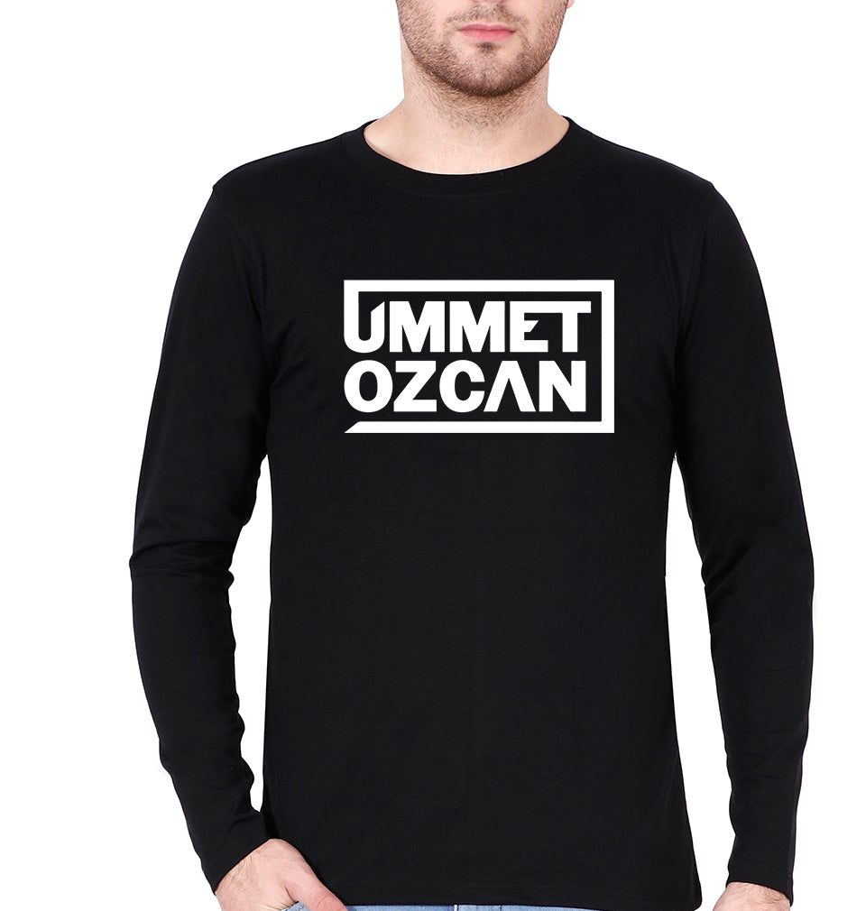 Ummet Ozcan Full Sleeves T-Shirt for Men-Black-Ektarfa.online