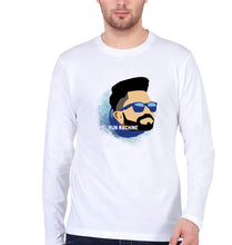 Load image into Gallery viewer, Virat Kohli Full Sleeves T-Shirt for Men-S(38 Inches)-White-Ektarfa.online
