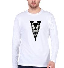 Load image into Gallery viewer, Venom Full Sleeves T-Shirt for Men-White-Ektarfa.online

