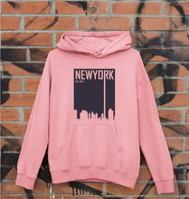 Load image into Gallery viewer, New York Unisex Hoodie for Men/Women-S(40 Inches)-Light Pink-Ektarfa.online
