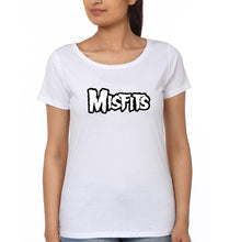Load image into Gallery viewer, Misfits T-Shirt for Women-White-Ektarfa.online
