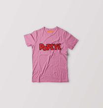 Load image into Gallery viewer, Popeye Kids T-Shirt for Boy/Girl-0-1 Year(20 Inches)-Pink-Ektarfa.online
