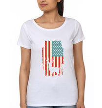 Load image into Gallery viewer, Deer T-Shirt for Women-White-Ektarfa.online
