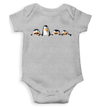 Load image into Gallery viewer, Penguins Looking Kids Romper For Baby Boy/Girl-0-5 Months(18 Inches)-Grey-Ektarfa.online
