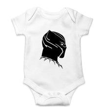 Load image into Gallery viewer, Black Panther Superhero Kids Romper For Baby Boy/Girl-0-5 Months(18 Inches)-White-Ektarfa.online
