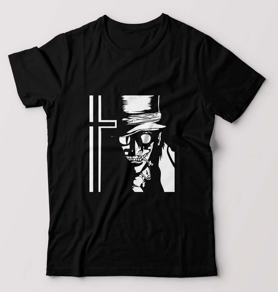 Alucard T-Shirt for Men-Black-Ektarfa.online