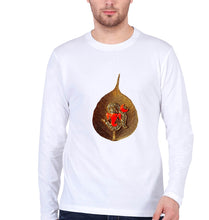 Load image into Gallery viewer, Ganpati Full Sleeves T-Shirt for Men-White-Ektarfa.online
