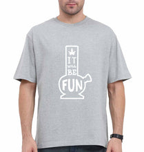 Load image into Gallery viewer, Bong Oversized T-Shirt for Men-Grey-Ektarfa.online
