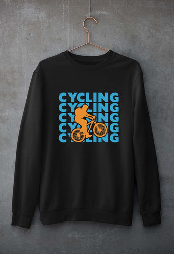 Cycling Unisex Sweatshirt for Men/Women-Black-Ektarfa.online