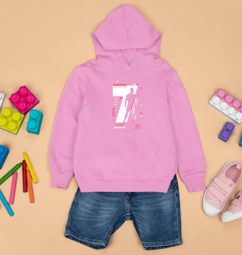 Cristiano Ronaldo CR7 Kids Hoodie for Boy/Girl-Light Baby Pink-Ektarfa.online