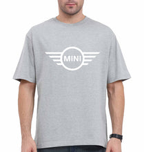 Load image into Gallery viewer, Mini Cooper Oversized T-Shirt for Men-Grey-Ektarfa.online

