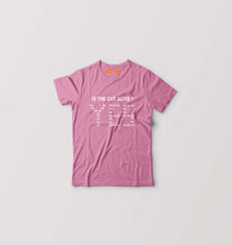 Load image into Gallery viewer, SCHRÖDINGER&#39;S CAT Kids T-Shirt for Boy/Girl-0-1 Year(20 Inches)-Pink-Ektarfa.online
