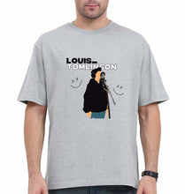 Load image into Gallery viewer, Louis Tomlinson Oversized T-Shirt for Men-Grey-Ektarfa.online
