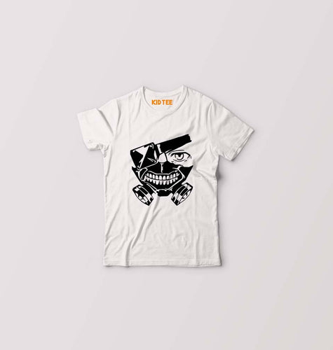 Tokyo Ghoul Kids T-Shirt for Boy/Girl-White-Ektarfa.online