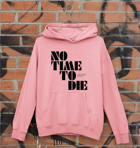No Time To Die James Bond 007 Unisex Hoodie for Men/Women-Light Pink-Ektarfa.online