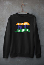 Load image into Gallery viewer, Made in India Unisex Sweatshirt for Men/Women-Black-Ektarfa.online
