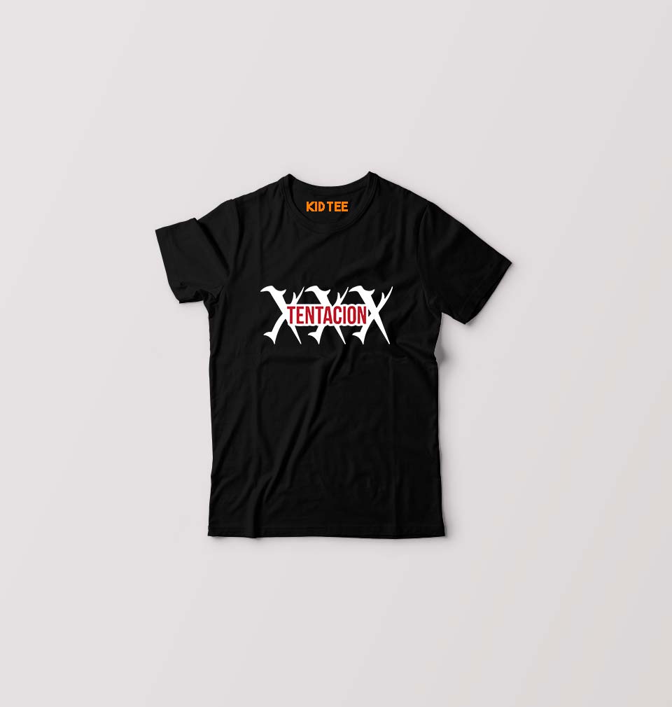 xxxtentaction Kids T-Shirt for Boy/Girl-0-1 Year(20 Inches)-Black-Ektarfa.online