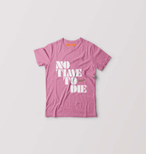 Load image into Gallery viewer, No Time To Die James Bond 007 Kids T-Shirt for Boy/Girl-Pink-Ektarfa.online
