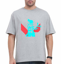 Load image into Gallery viewer, Valorant Oversized T-Shirt for Men-Grey-Ektarfa.online
