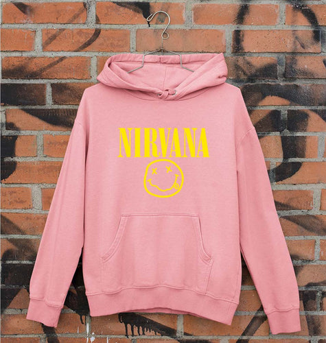 Nirvana Unisex Hoodie for Men/Women-S(40 Inches)-Light Baby Pink-Ektarfa.online