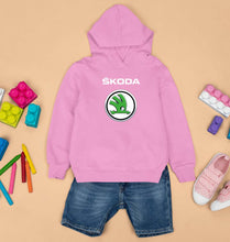 Load image into Gallery viewer, Skoda Kids Hoodie for Boy/Girl-Light Baby Pink-Ektarfa.online
