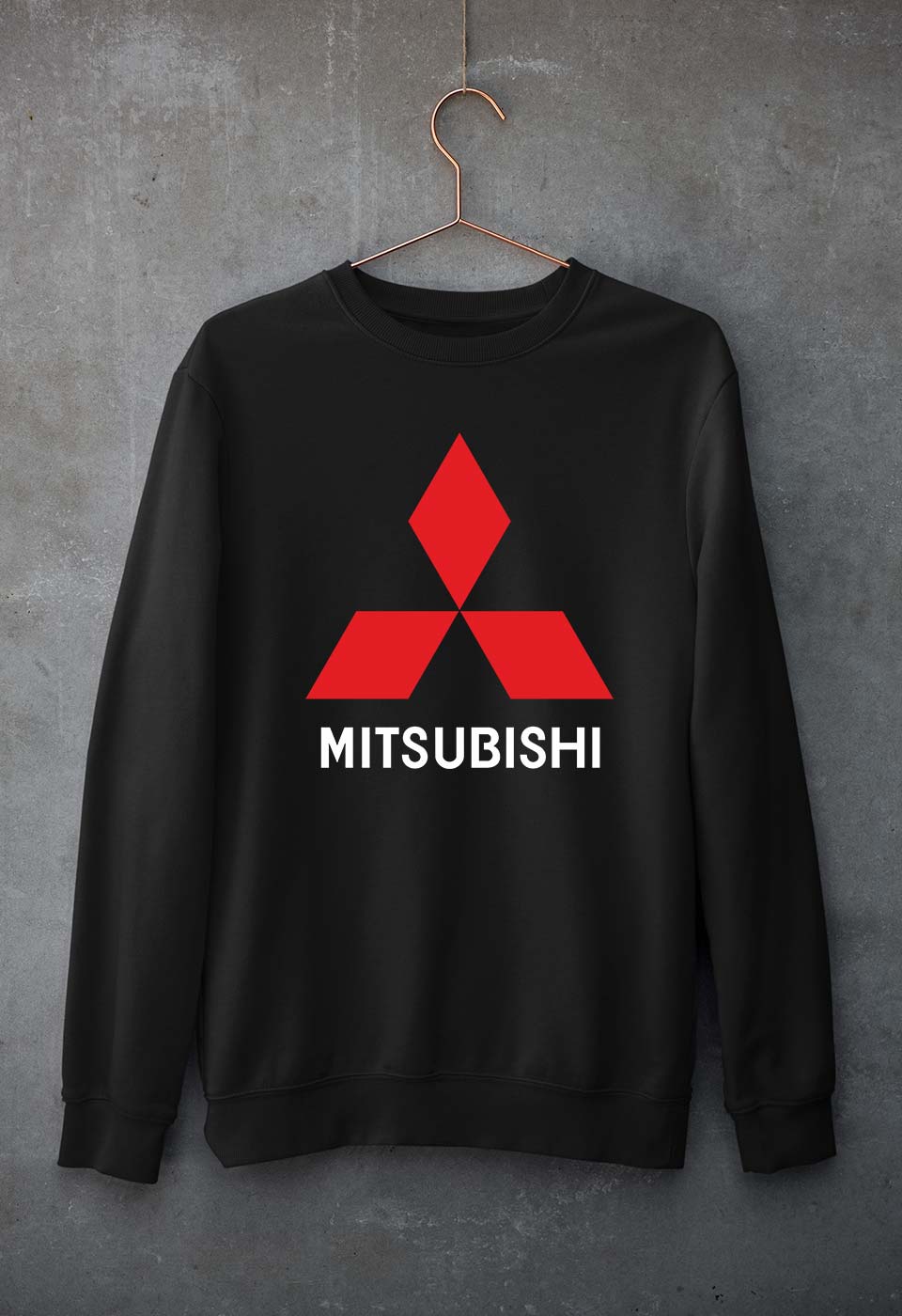 Mitsubishi Unisex Sweatshirt for Men/Women-Black-Ektarfa.online