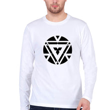 Load image into Gallery viewer, Iron Man Full Sleeves T-Shirt for Men-White-Ektarfa.online
