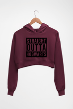 Load image into Gallery viewer, Harry Potter Hogwarts Crop HOODIE FOR WOMEN
