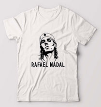 Load image into Gallery viewer, Rafael Nadal (RAFA) T-Shirt for Men-S(38 Inches)-White-Ektarfa.online
