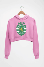 Load image into Gallery viewer, Sporting Crop HOODIE FOR WOMEN-Light Baby Pink-Ektarfa.online
