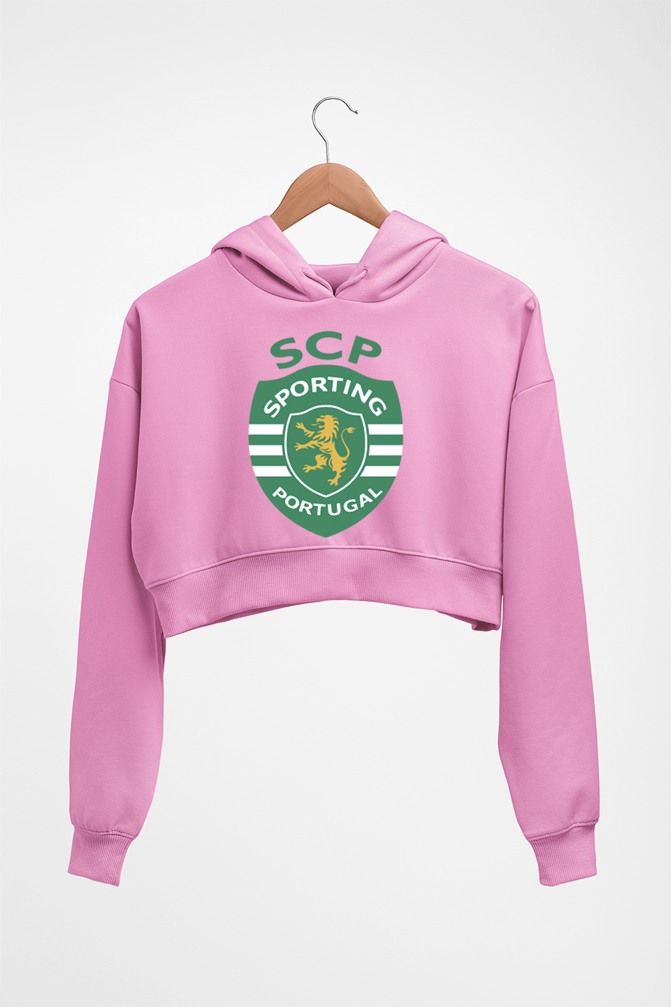 Sporting Crop HOODIE FOR WOMEN-Light Baby Pink-Ektarfa.online