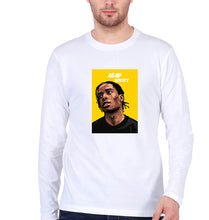 Load image into Gallery viewer, Asap Rocky Full Sleeves T-Shirt for Men-White-Ektarfa.online
