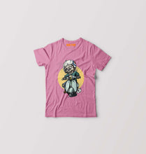 Load image into Gallery viewer, Skull Kids T-Shirt for Boy/Girl-Pink-Ektarfa.online
